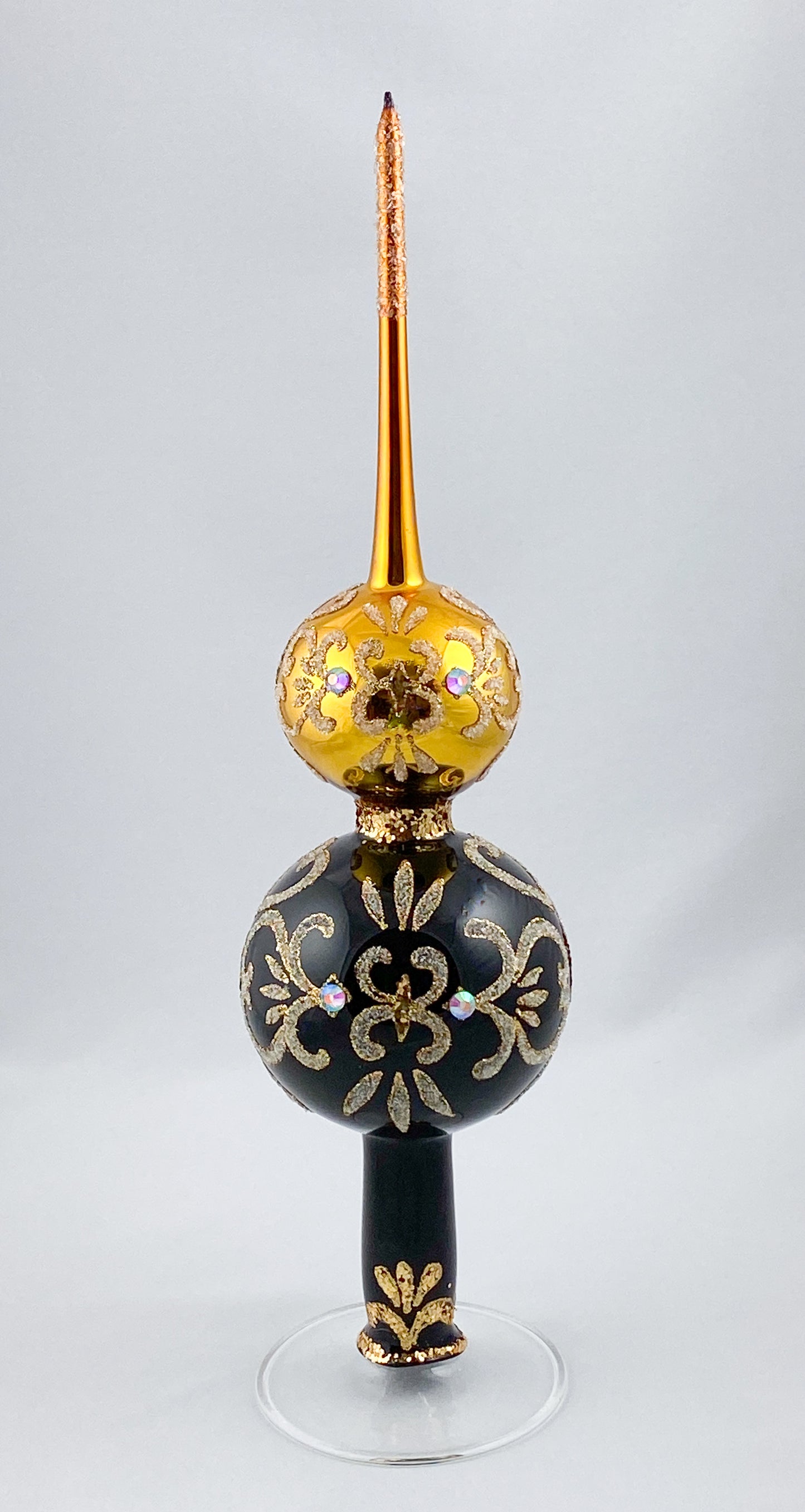 Baumschmuck-Christbaumschmuck-baumspitze-schwarz-gold-herz-weihnachts-deko-ch-Galerie-Luechinger