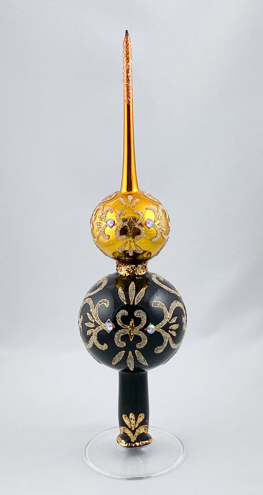 Baumschmuck-Christbaumschmuck-baumspitze-schwarz-gold-herz-weihnachts-deko-ch-Galerie-Luechinger