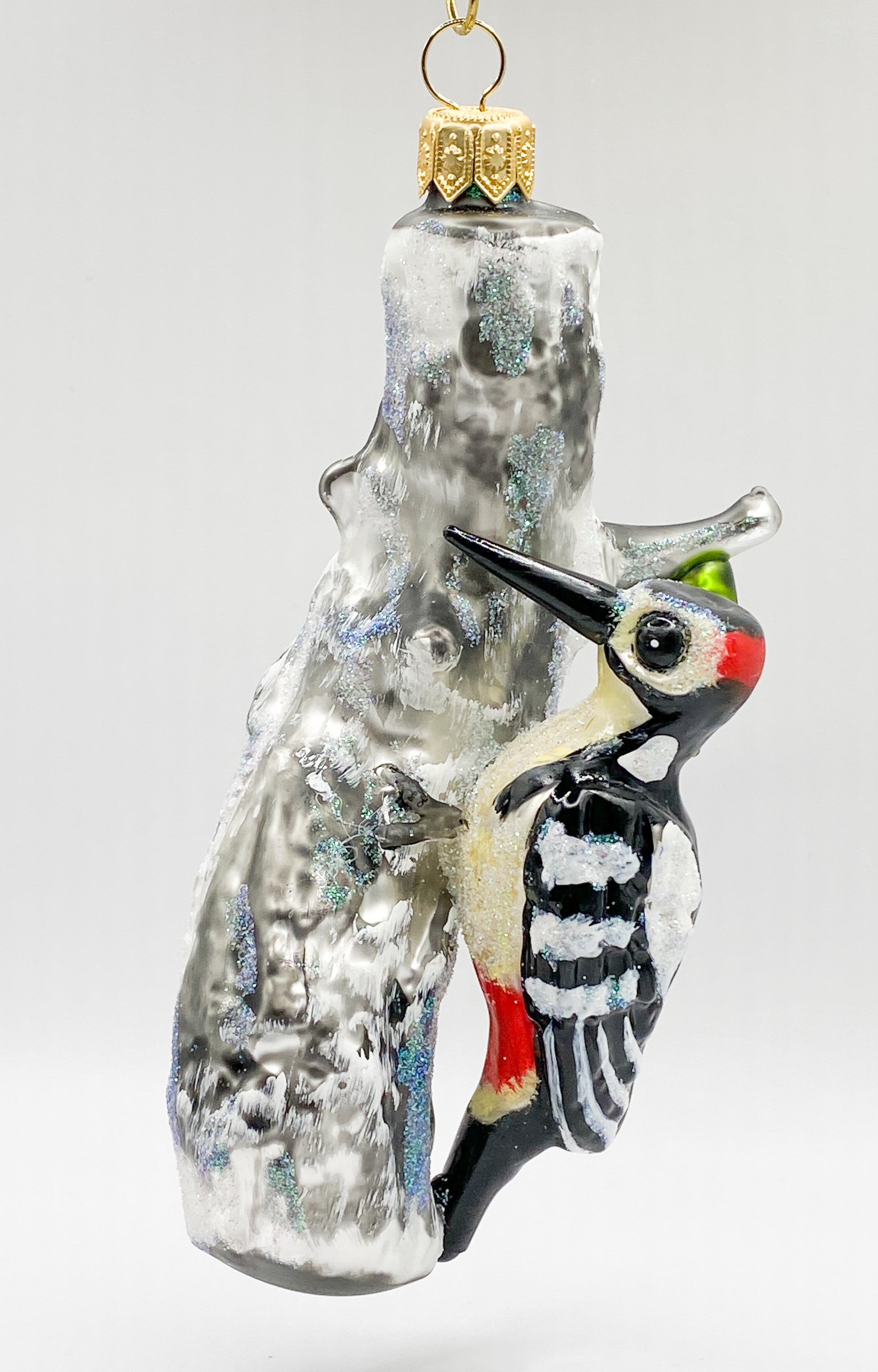 Baumschmuck-Christbaumschmuck-buntspecht-vogel-baumstamm-weihnachts-deko-ch-Galerie-Luechinger2