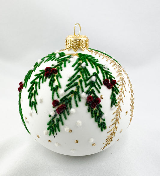 Baumschmuck-Christbaumschmuck-christbaumkugel-weiss-blaetter-ranken-natur-weihnachts-deko-ch-Galerie-Luechinger9