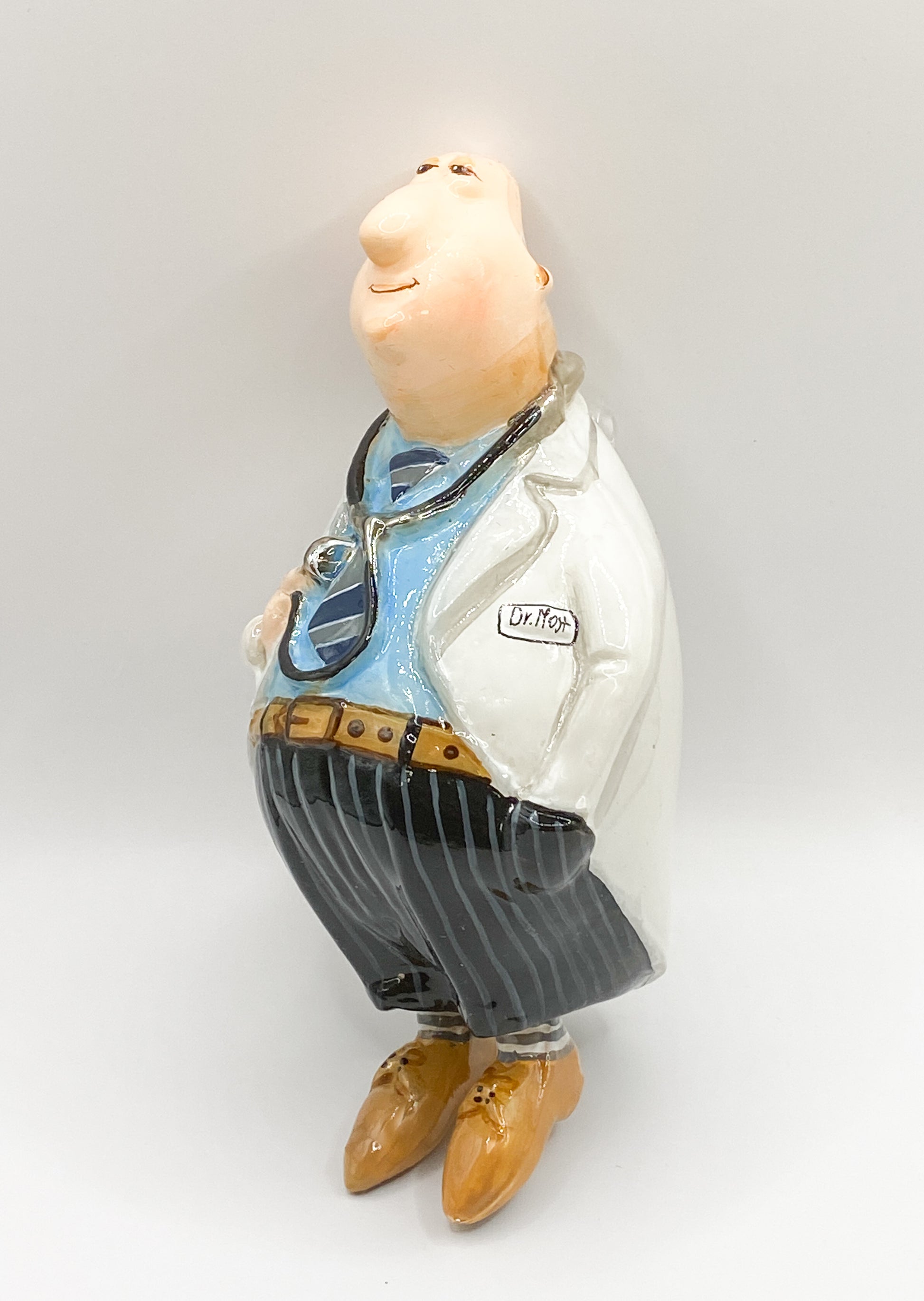 Baumschmuck-Christbaumschmuck-doktor-arzt-karikatur-mostowski-komozja-weihnachts-deko-ch-Galerie-Luechinger