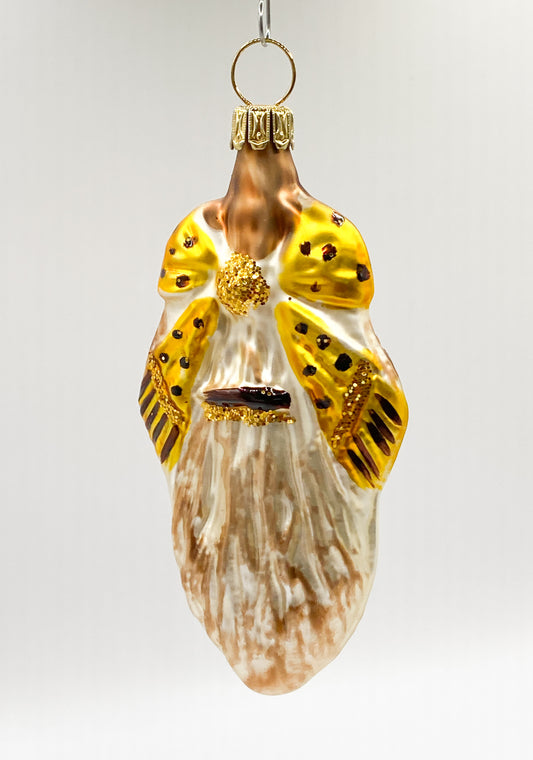 Fantasiekugel mit goldener Schleife