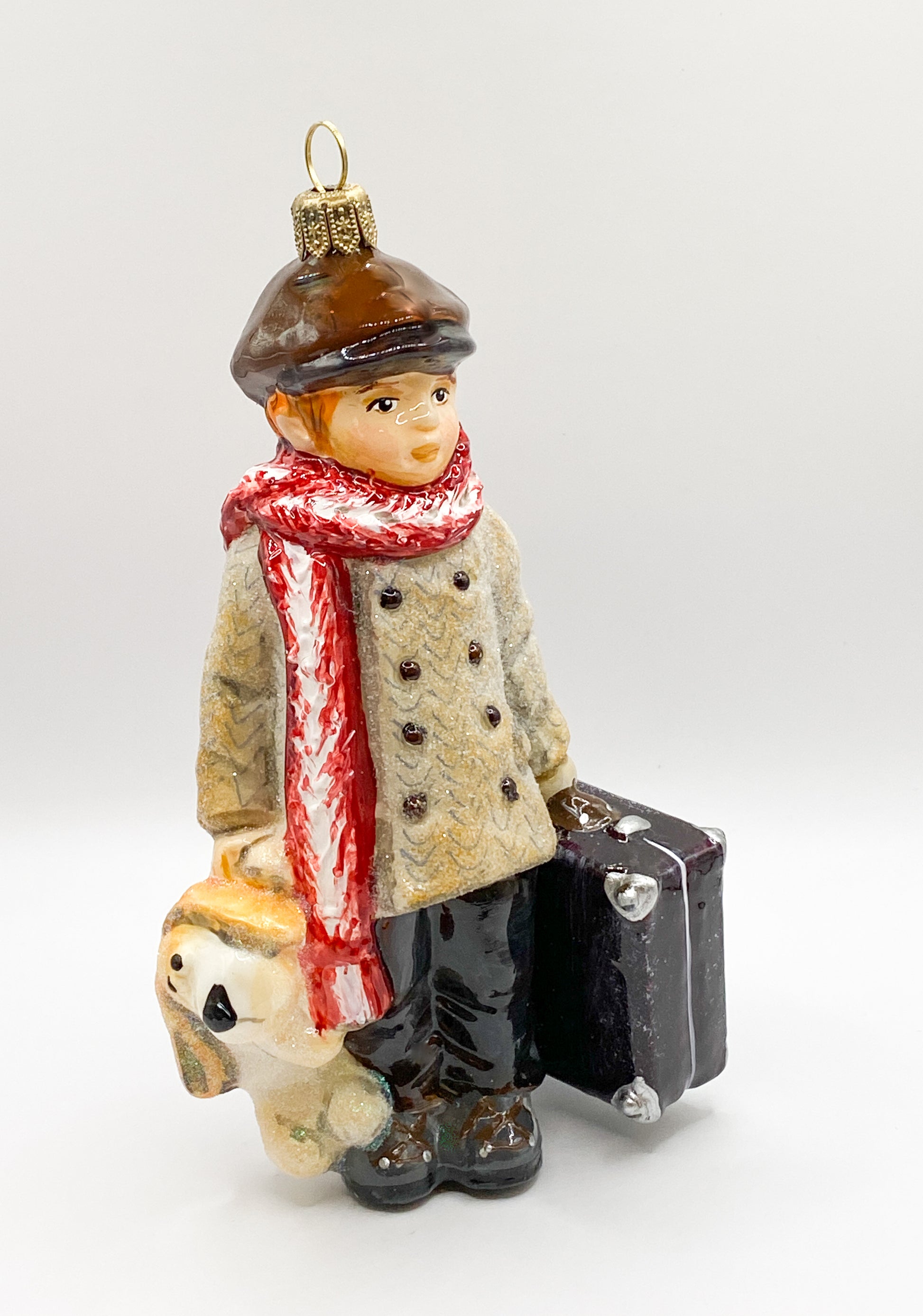 Baumschmuck-Christbaumschmuck-junge-koffer-reisen-pluesch-hund-weihnachts-deko-ch-Galerie-Luechinger