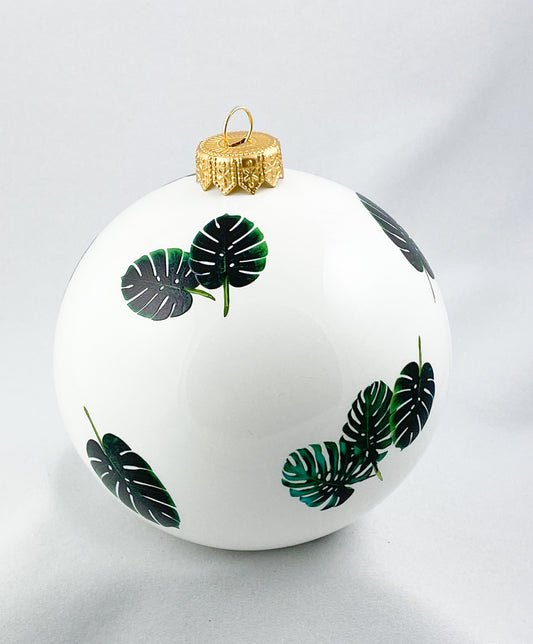 Baumschmuck-Christbaumschmuck-kugel-monstera-gruen-weihnachts-deko-ch-Galerie-Luechinger4