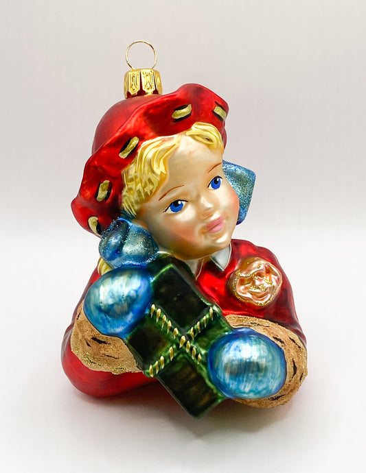 Baumschmuck-Christbaumschmuck-maedchen-bueste-roter-hut-geschenk-mostowski-komozja-weihnachts-deko-ch-Galerie-Luechinger