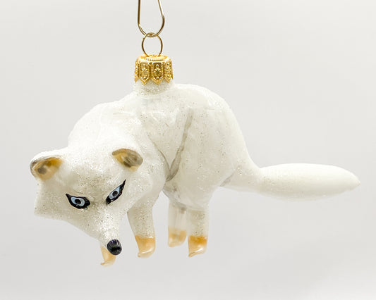 Baumschmuck-Christbaumschmuck-polarfuchs-schnee-arktis-antarktis-weihnachts-deko-ch-Galerie-Luechinger