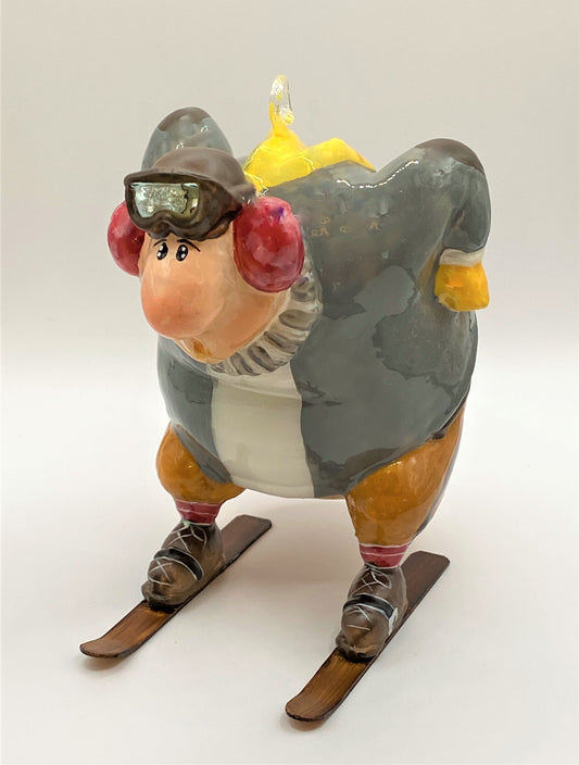 Baumschmuck-Christbaumschmuck-rasender-Skifahrer-Karikatur-Komozja-Mostowski-weihnachts-deko-ch-Galerie-Luechinger-1