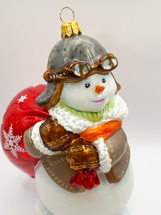 Baumschmuck-Christbaumschmuck-schneemann-pilotenmuetze-mostowski-komozja-weihnachts-deko-ch-Galerie-Luechinger1