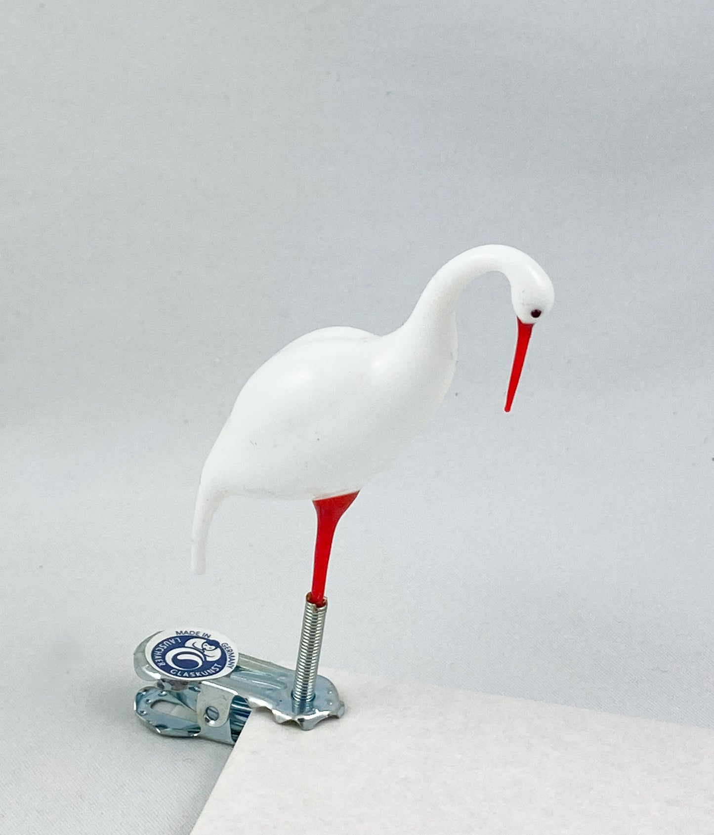 Storch auf Clip