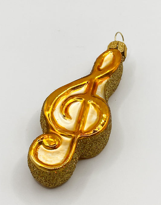Goldener Notenschlüssel