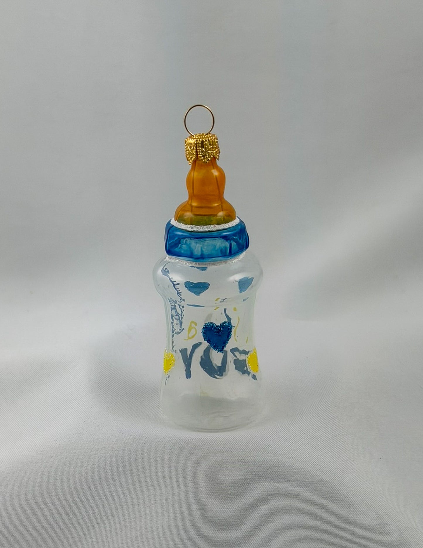Baby bottle with "It's a Boy" inscription