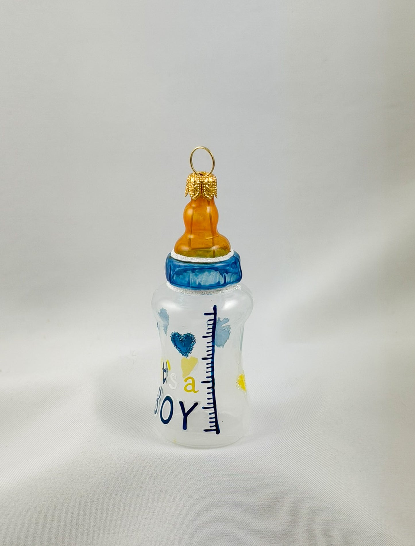 Baby bottle with "It's a Boy" inscription
