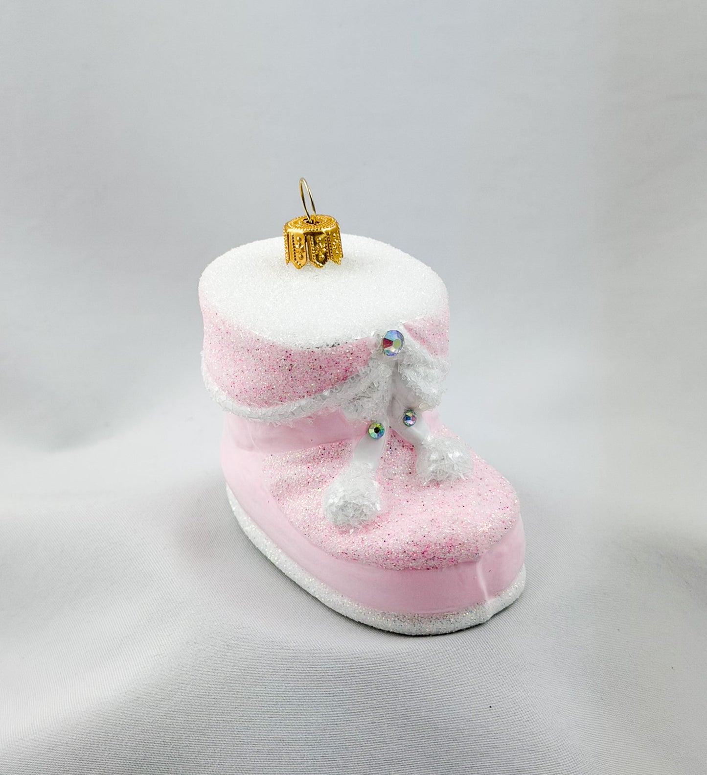 Pink snow boots, winter booties