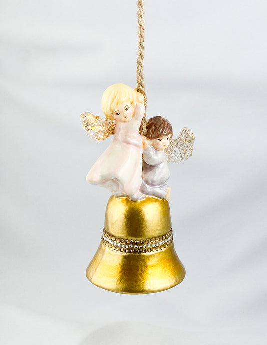 Zwei Engel läuten die goldene Glocke, AtlasArt