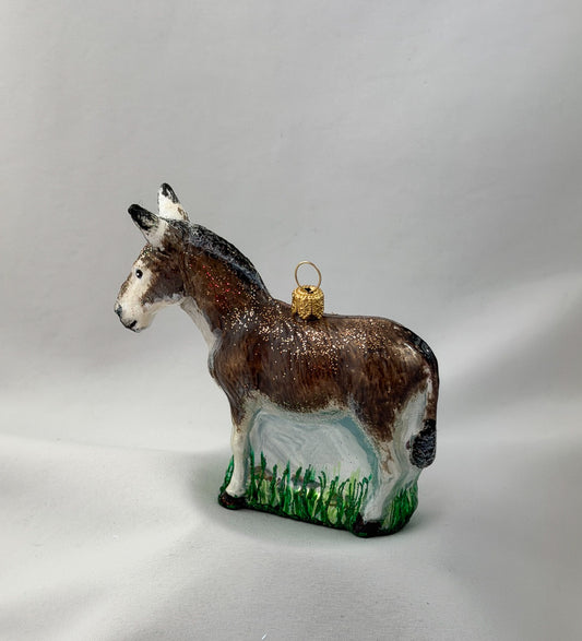 Grayish-brown donkey