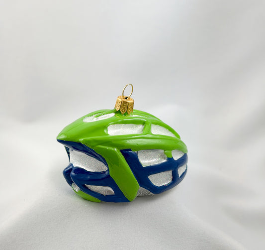 Green cycling helmet