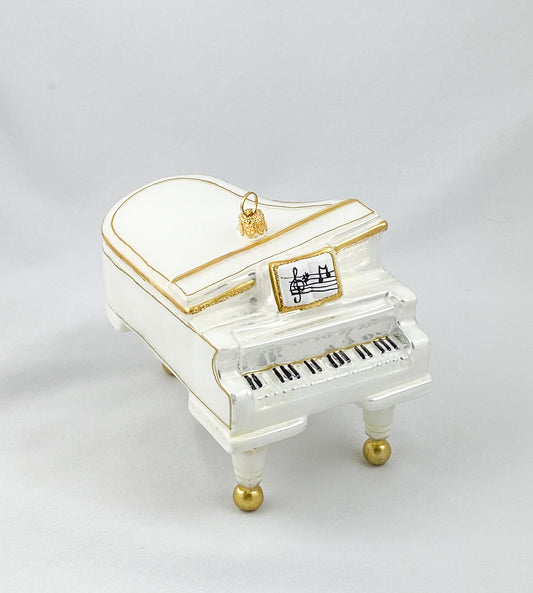 Weisser Flügel oder Piano