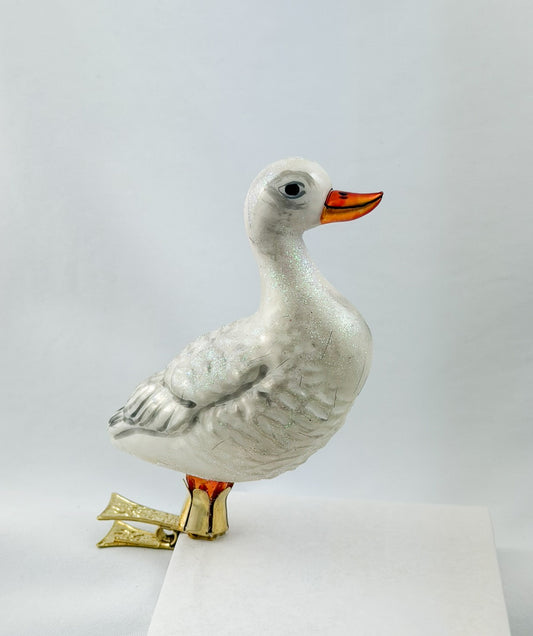 White Goose on Clip