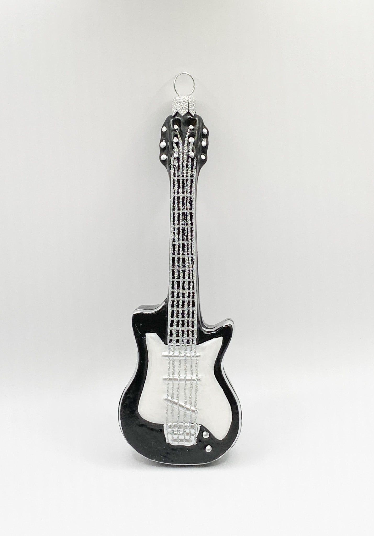 Schwarze E-Gitarre