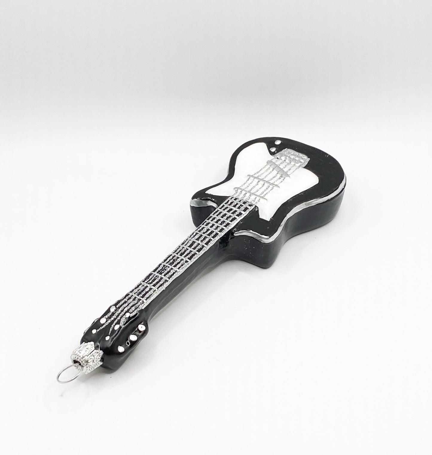 Schwarze E-Gitarre