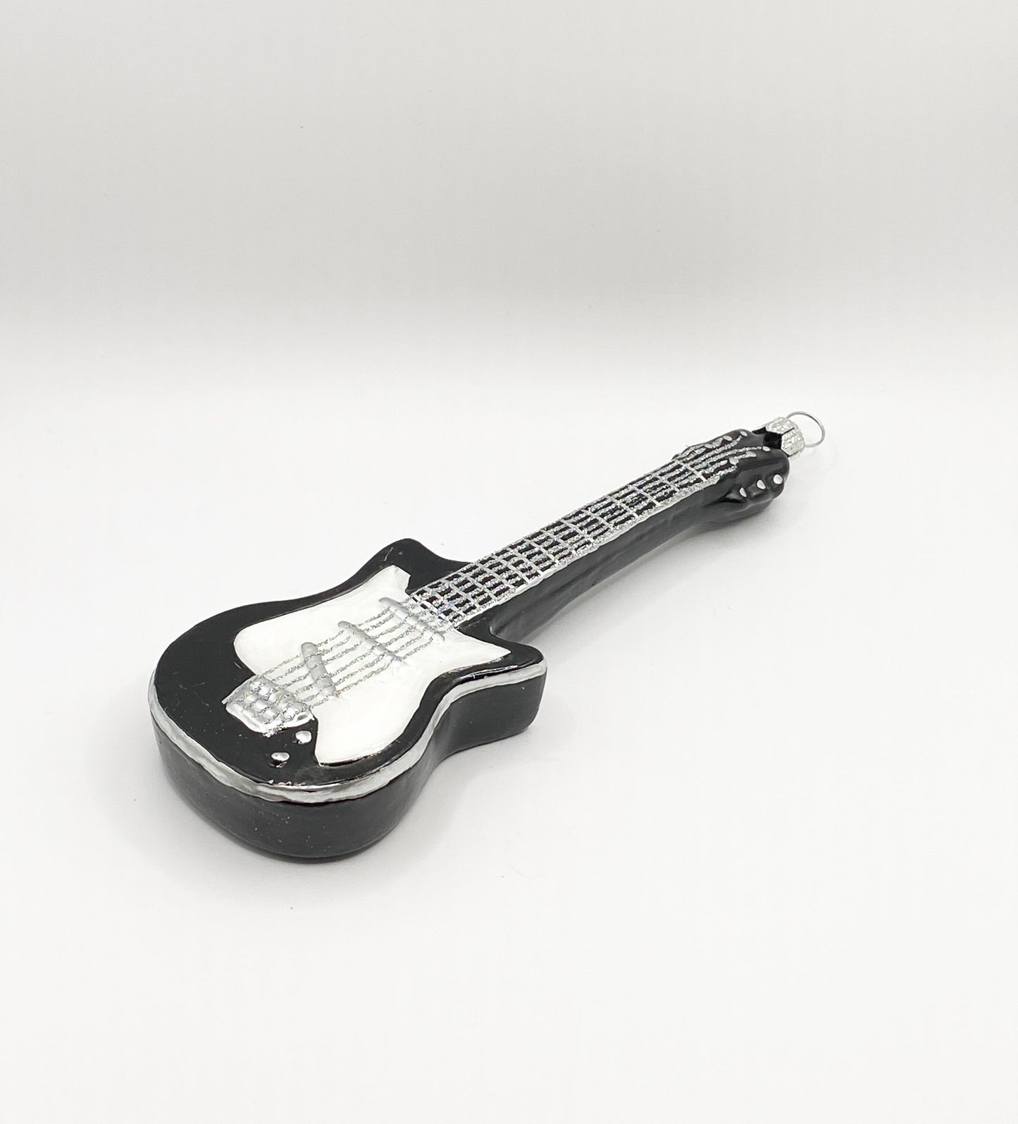 Schwarze E-Gitarre