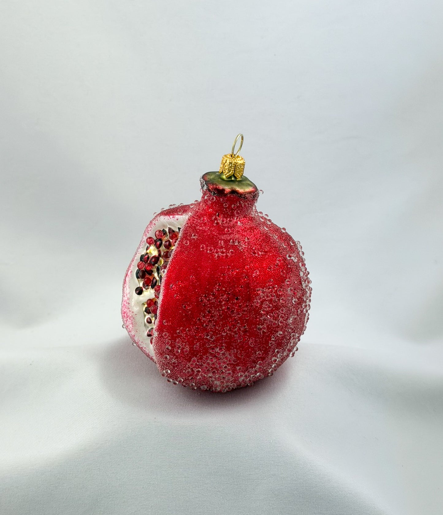 Open Pomegranate with Ice Glitter