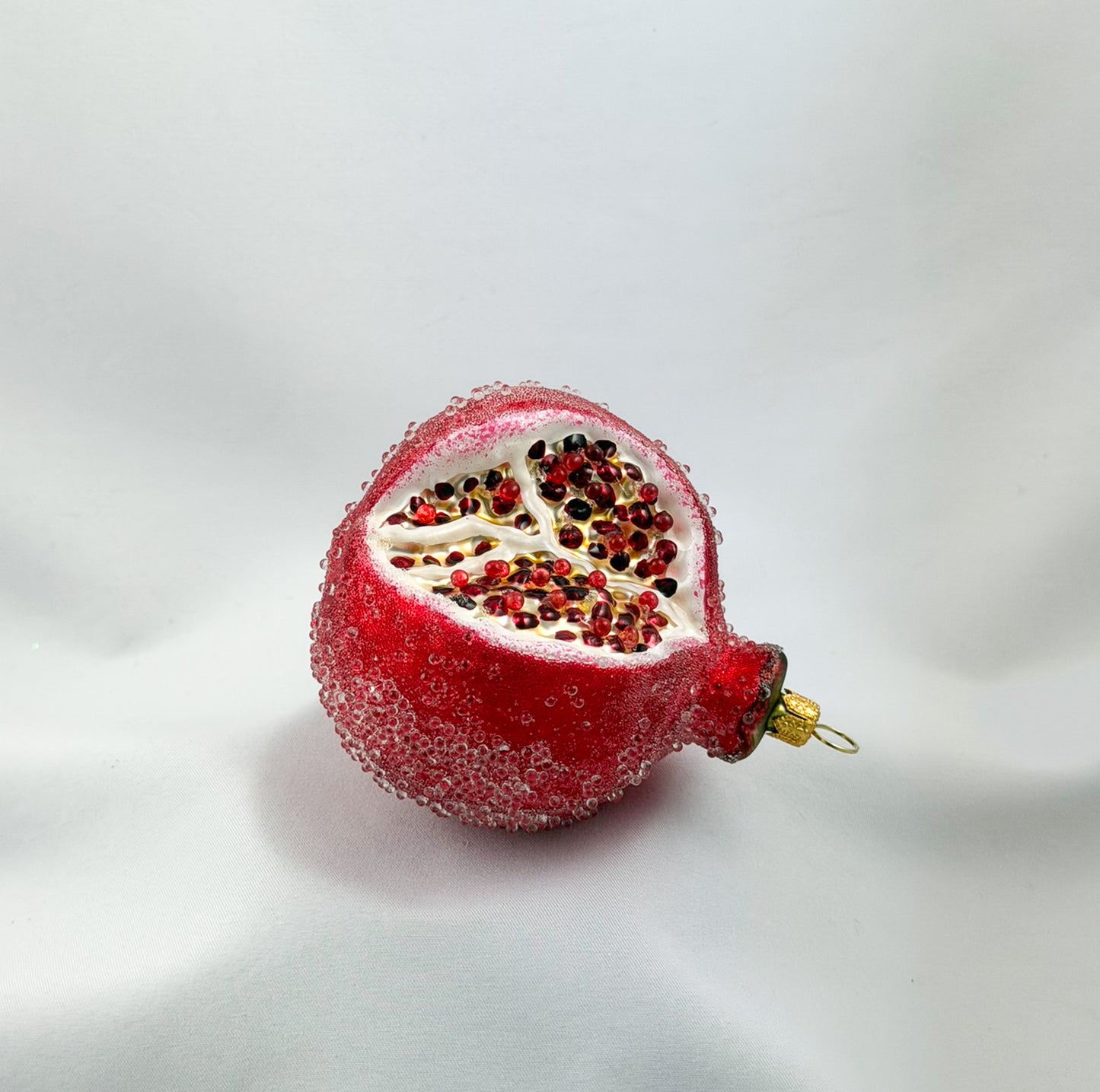 Open Pomegranate with Ice Glitter