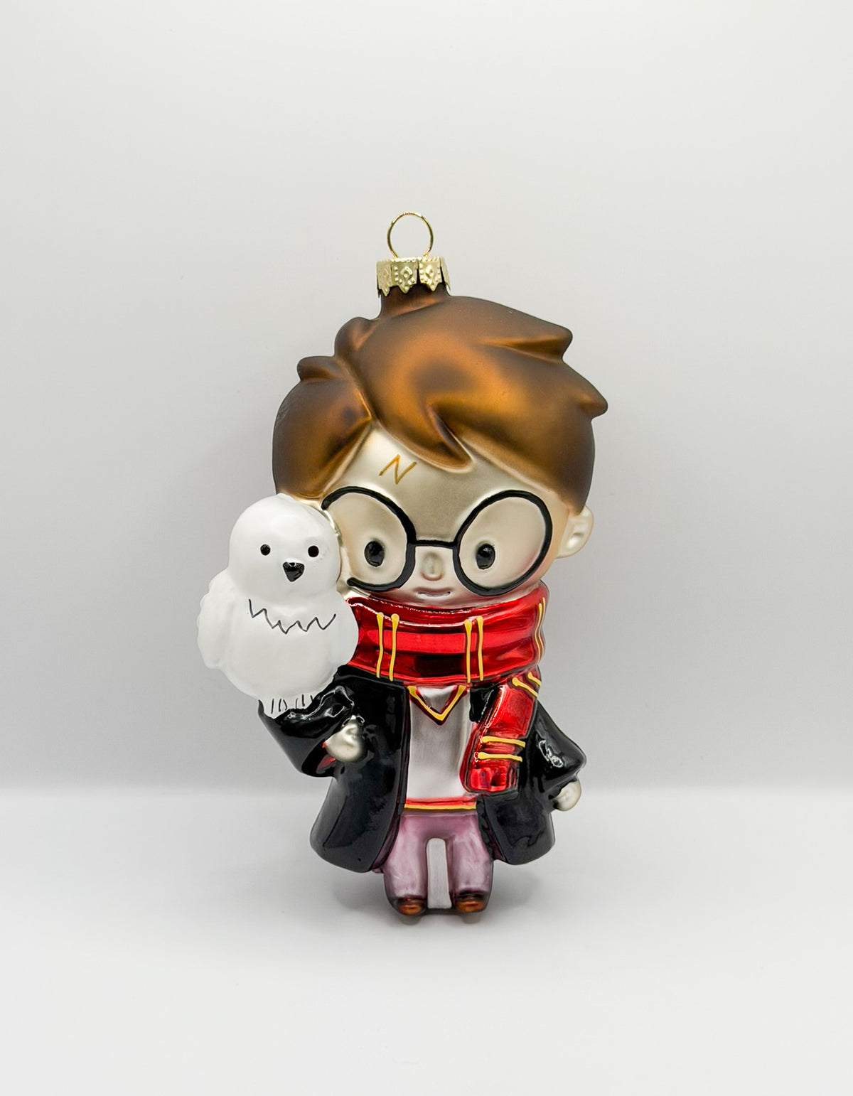 Harry Potter mit Hedwig