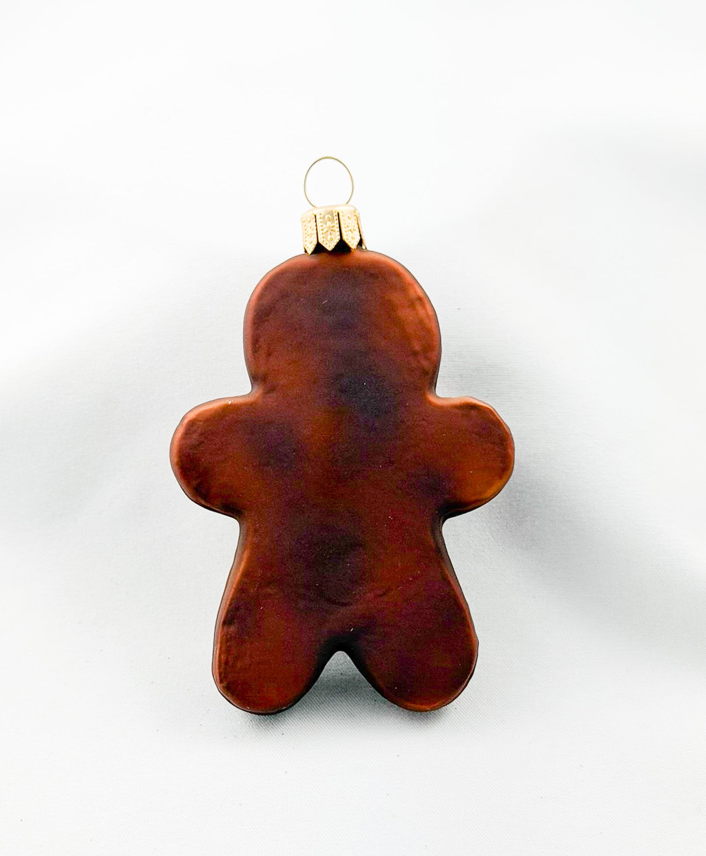 Christmas Cookies Chocolate Gingerbread Man Silver Ribbon