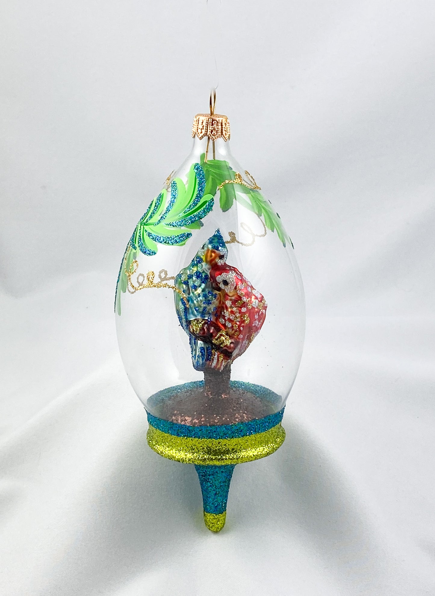 Papageienpaar im Urwald