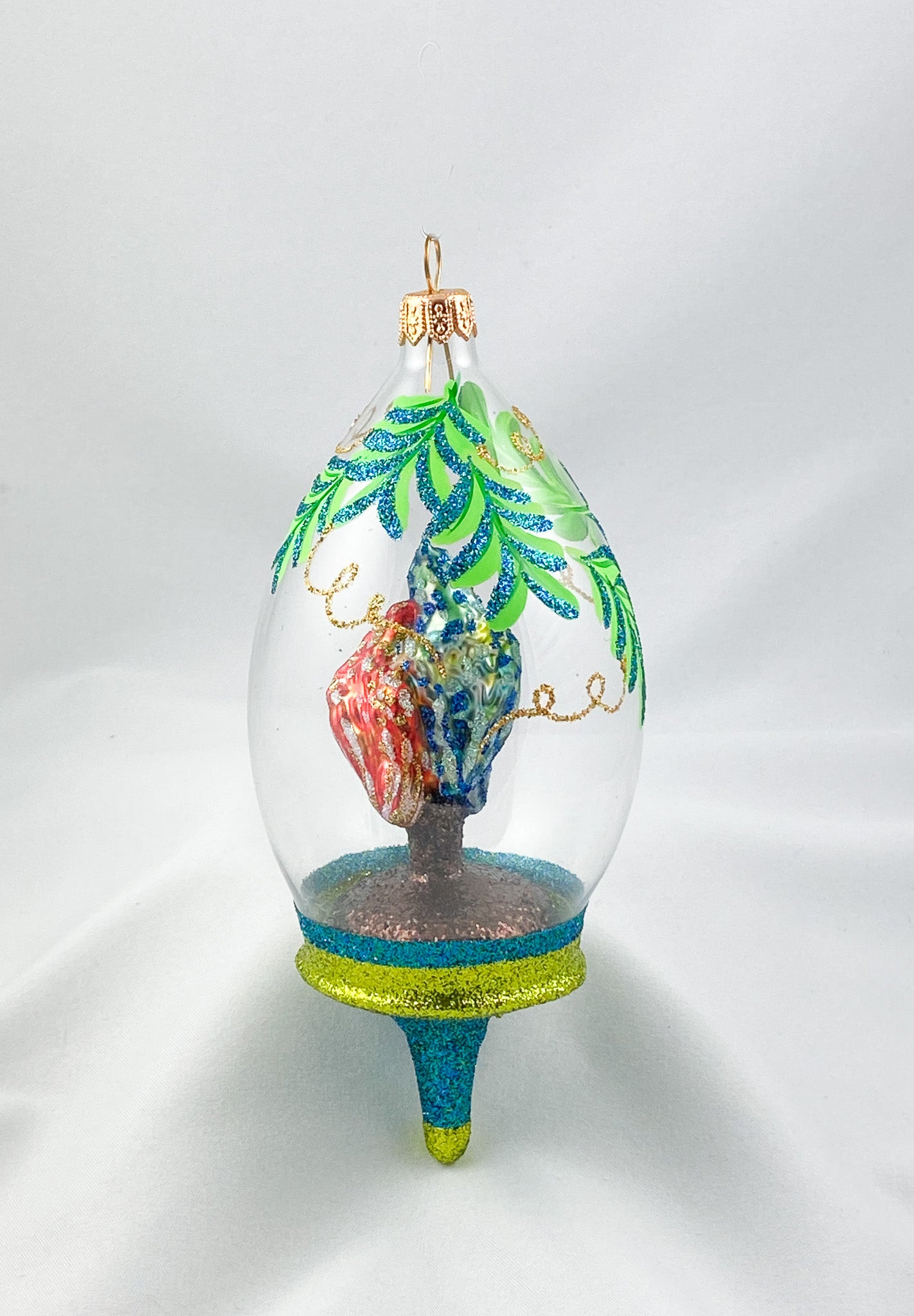 Papageienpaar im Urwald