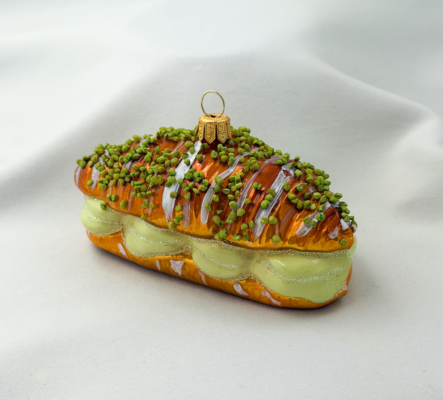Croissant with Pistachio Cream Filling, Gipfeli