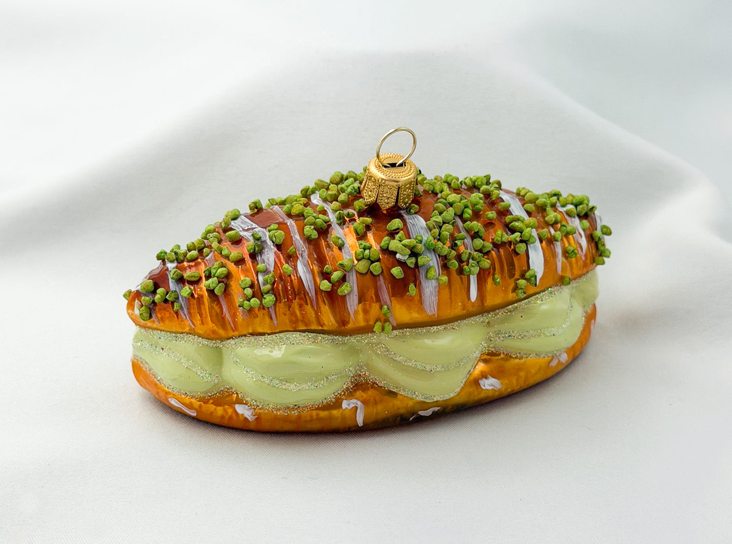 Croissant with Pistachio Cream Filling, Gipfeli