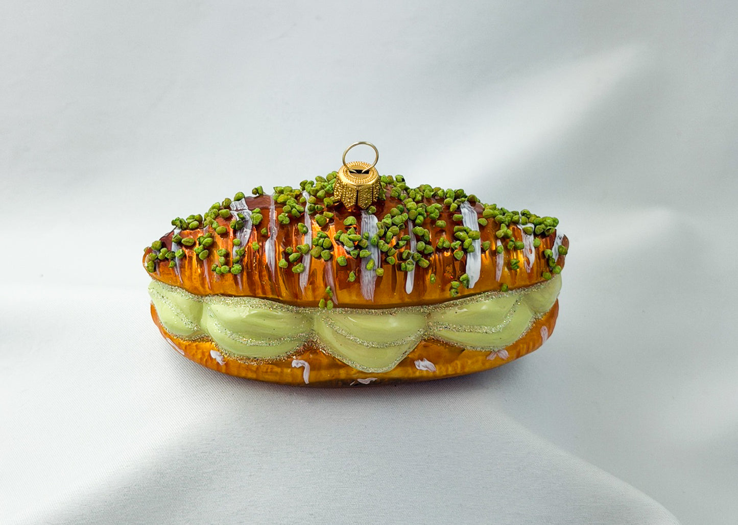 Croissant with Pistachio Cream Filling, Gipfeli