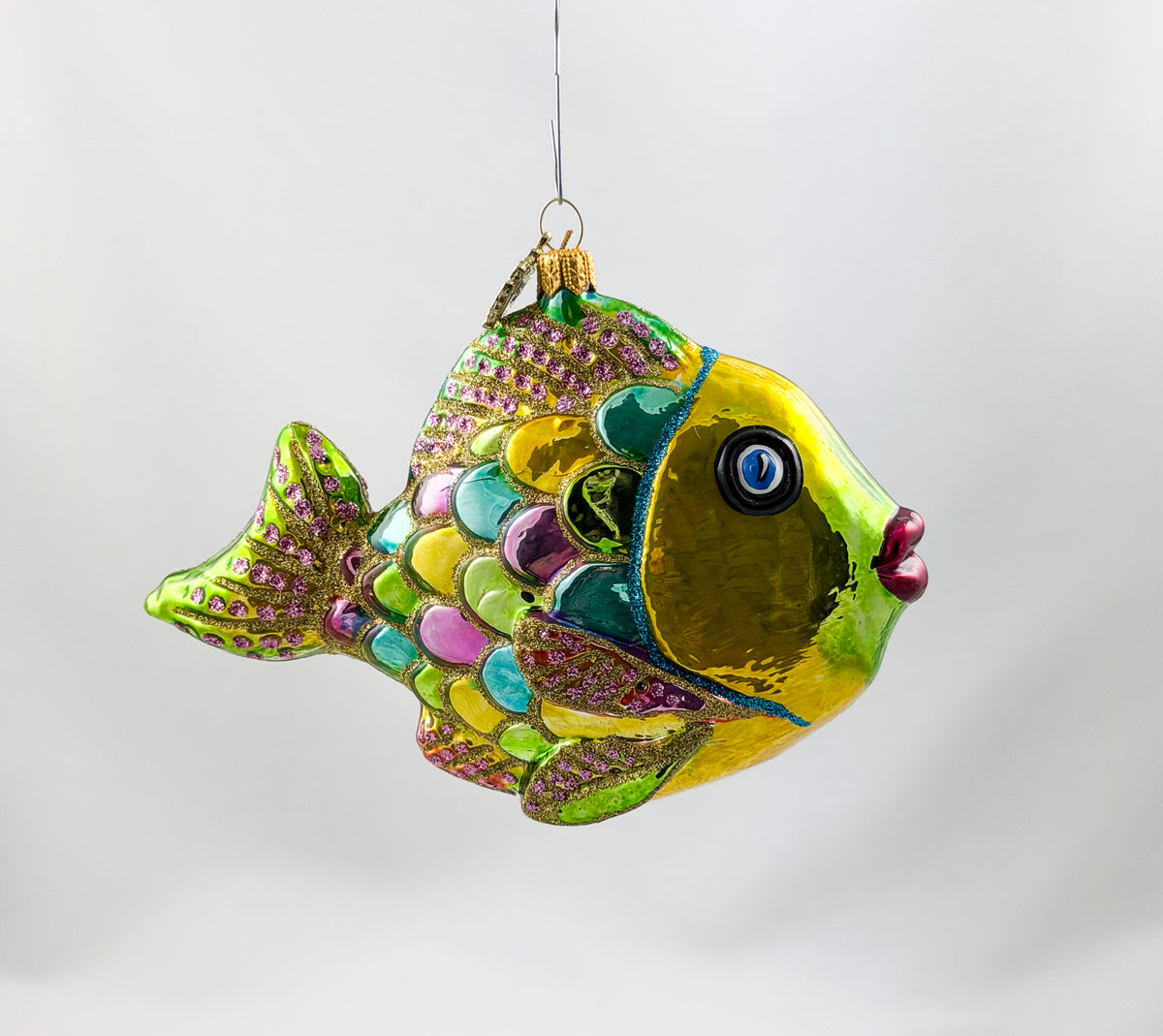 Regenbogen Fisch mit bunten Schuppen