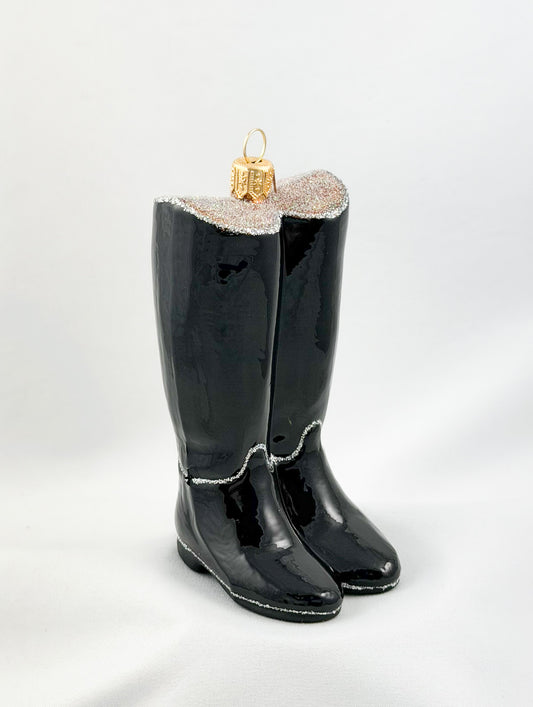 Black English Riding Boots