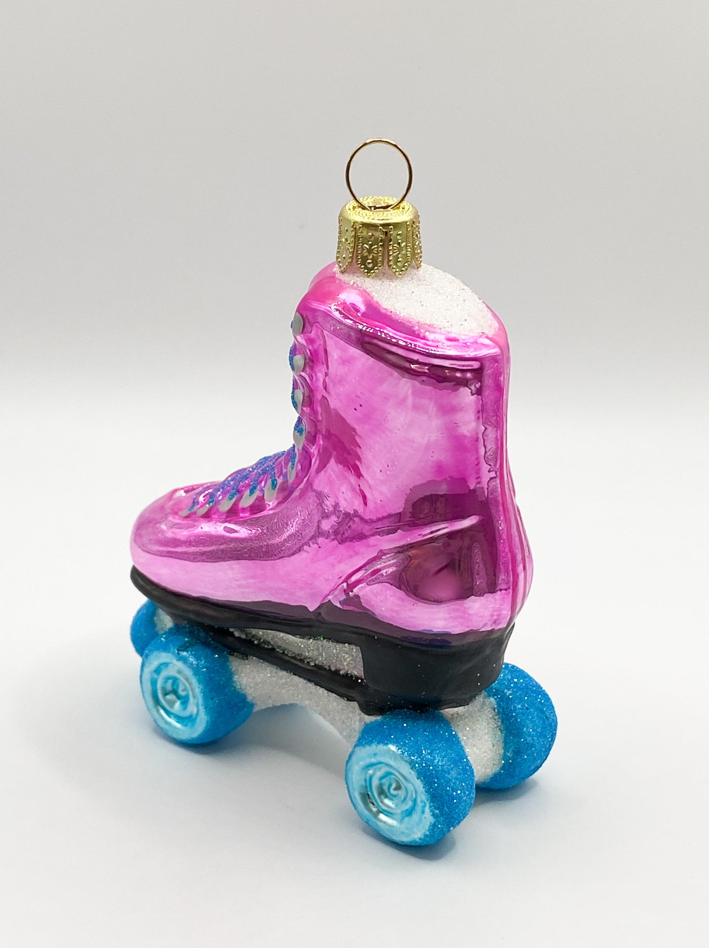 Pink roller skates