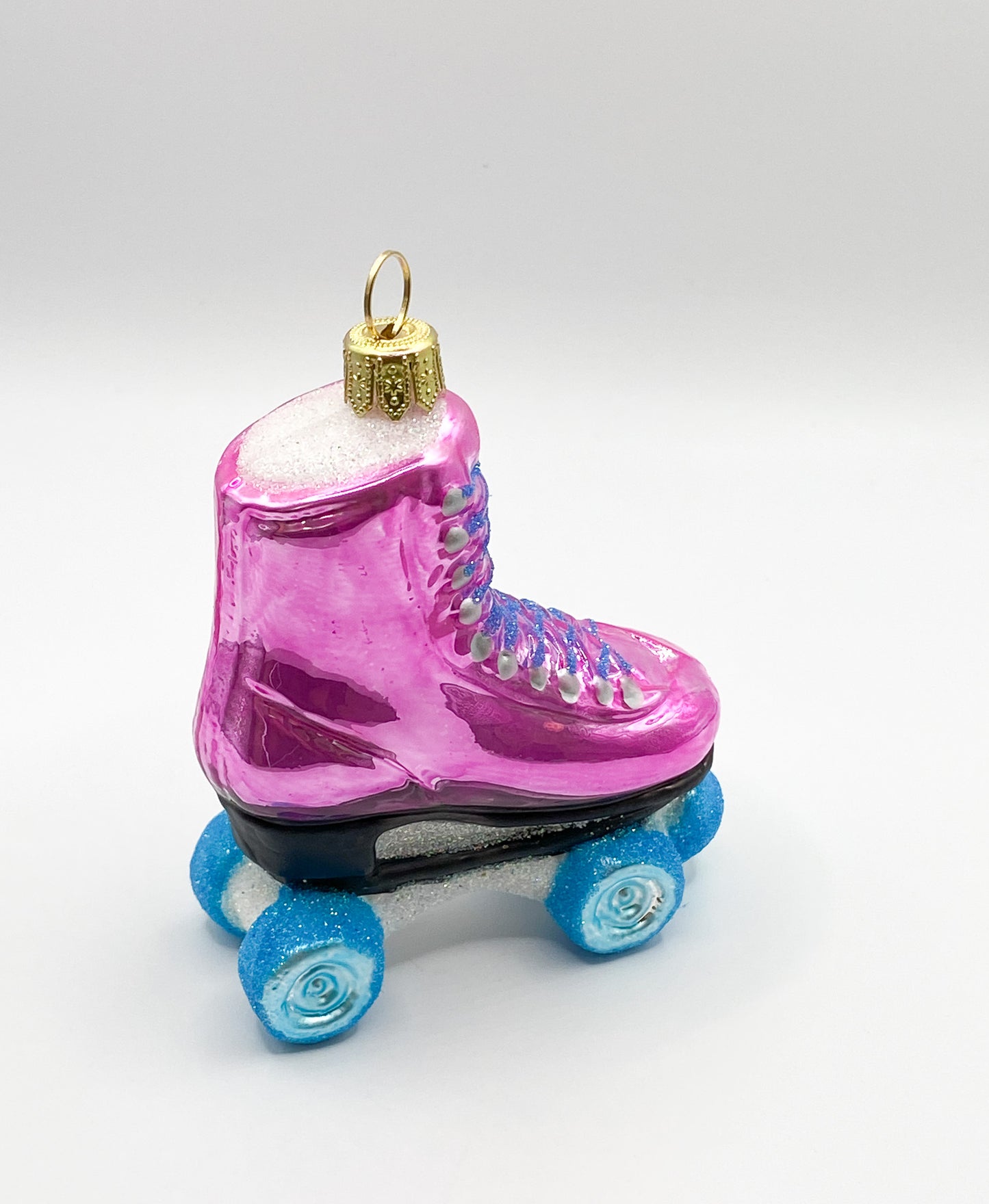 Pink roller skates