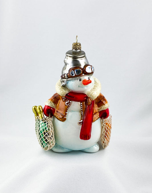 Der Schneemann geht für die Festtage einkaufen, AtlasArt