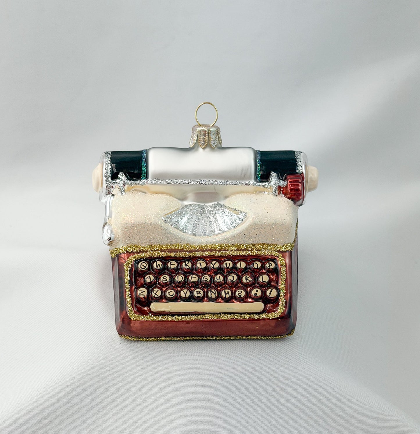 Nostalgic roller typewriter