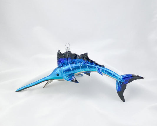 Schwertfisch im Sprung