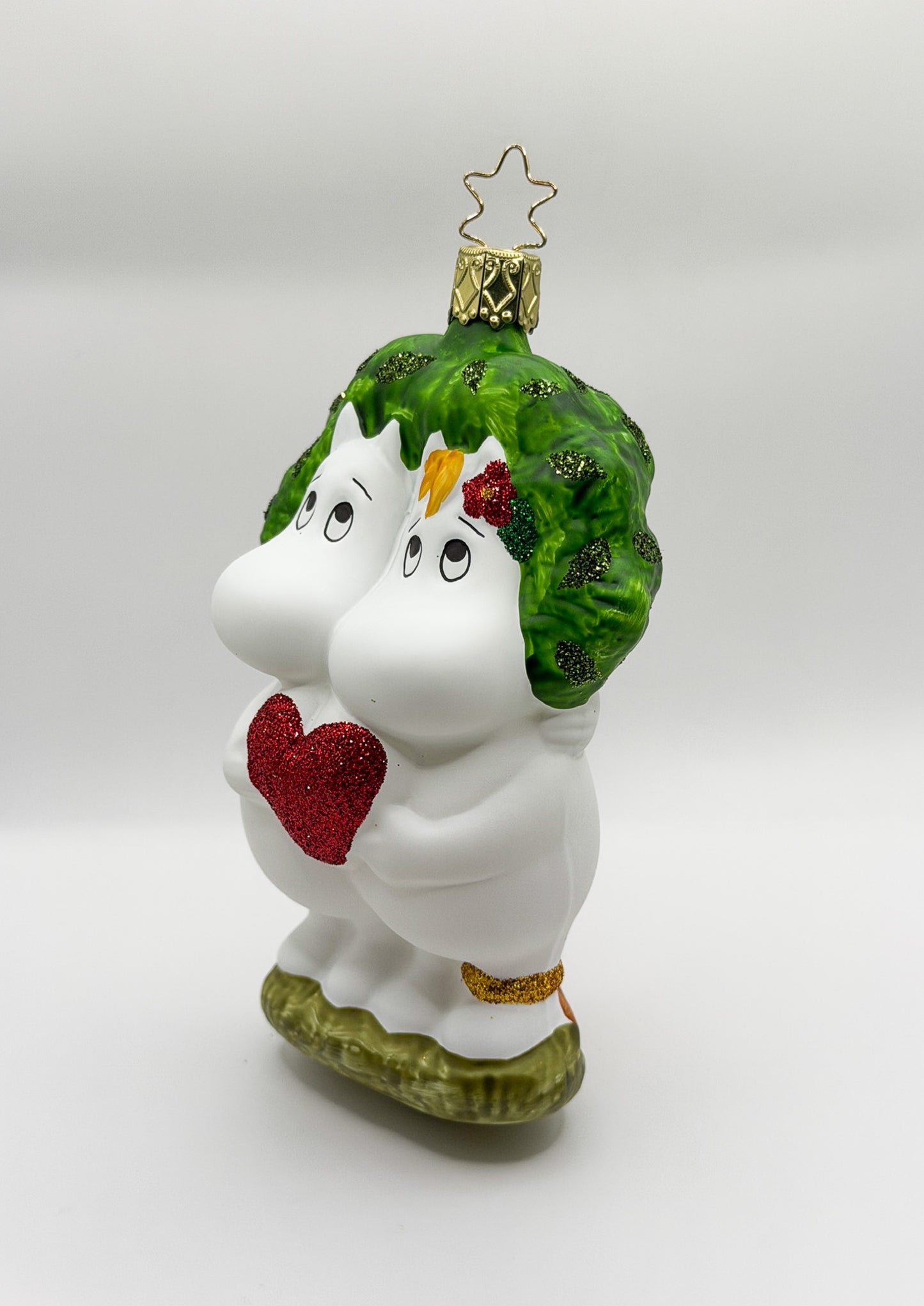 Moomin and Snorkmaiden with Heart