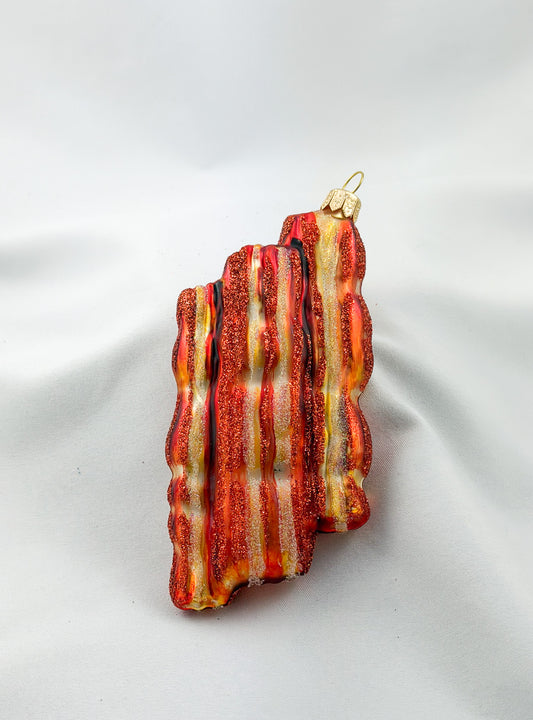 Fried breakfast bacon