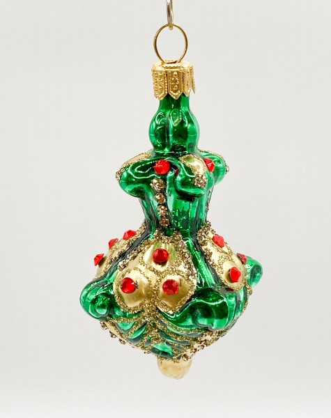 Grünes orientalisches Laternen-Ornament