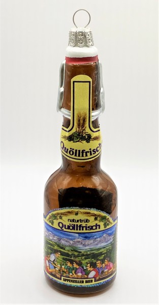Bierflasche Locher Bier " Quöllfrisch "