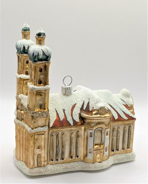 Kathedrale von St. Gallen mit Schnee