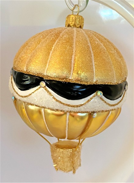Goldener Heissluftballon, Montgolfier