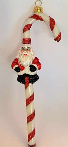 Candy Cane mit Santa Claus