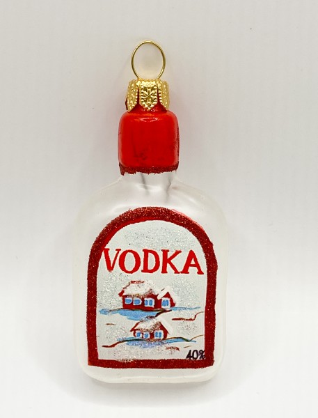 Kleine Wodka-Flasche