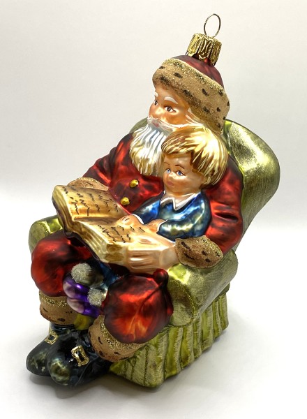 Santa erzählt dem Jungen Weihnachtsgeschichten, KOMOZJA MOSTOWSKI